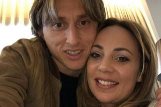 MŚ Rosja 2018: Chorwacja. Luka Modrić z żoną