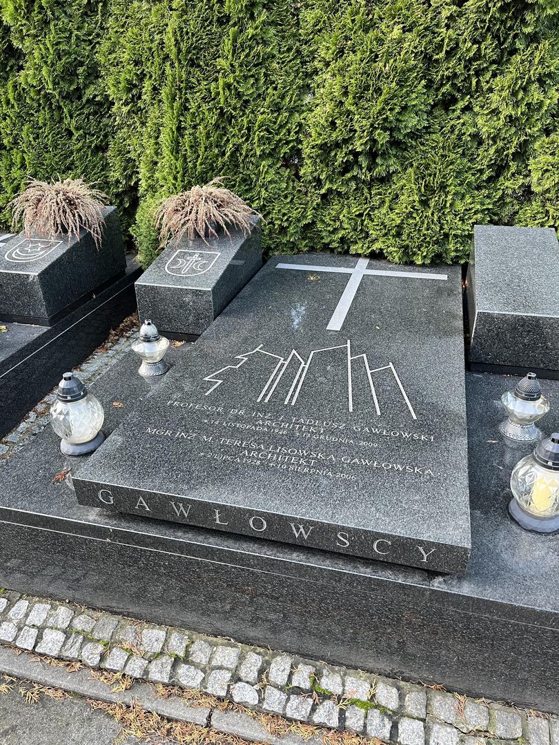 Groby architektów na krakowskich cmentarzach