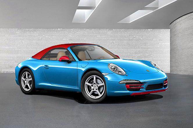 Porsche 911 Blu Edition