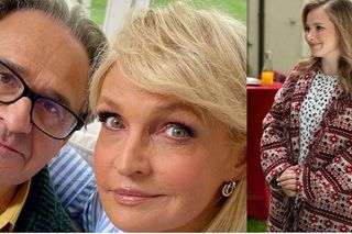 Barwy szczęścia, odcinek 3083. Małgorzata (Adrianna Biedrzyńska), Jerzy (Bronisław Wrocławski), Sofia (Valeria Gouliaeva)