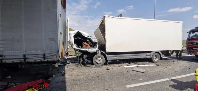 Krzeczów. Wypadek śmiertelny na autostradzie A4. Zablokowany pas w kierunku Krakowa