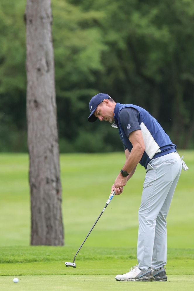 Jerzy Dudek na polu golfowym