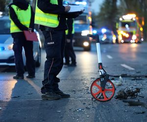 Karambol na autostradzie A4. Zderzyło się siedem samochodów. Są zabici i ranni