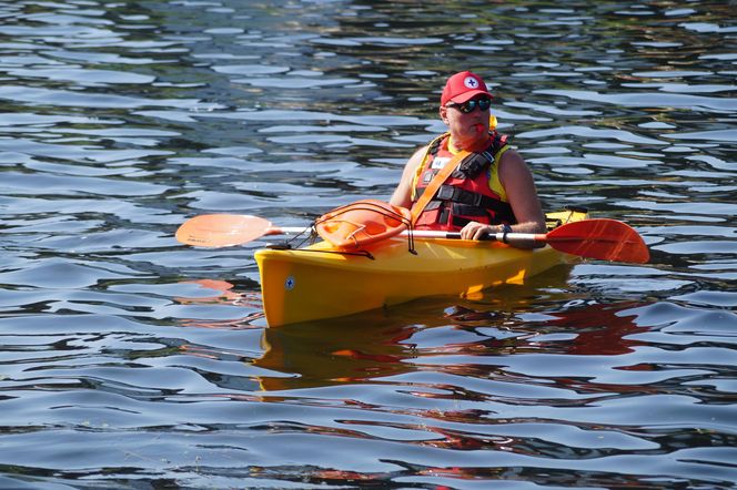 Upał, emocje i wielka woda w centrum Bydgoszczy. Ponad 400 osób wystartowało w "Wodzie Bydgoskiej"