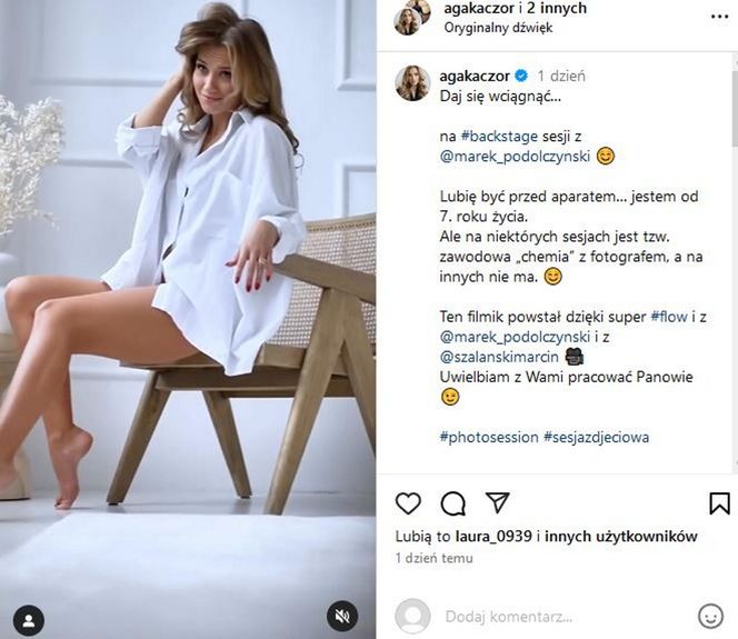 Agnieszka Kaczorowska podzieliła się z fanami nietypowym nagraniem. "Ktoś rozkwita"