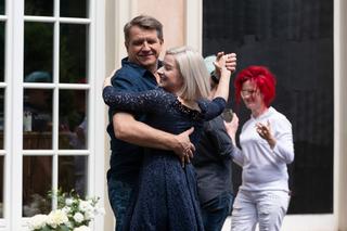 Na Wspólnej odc. 2774. Marek (Grzegorz Gzyl), Martyna (Agnieszka Baranowska)