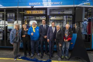 Wanda Rutkiewicz została patronką tramwaju we Wrocławiu