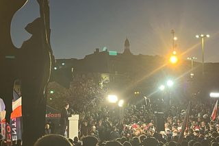 Sławomir Mentzen w Szczecinie