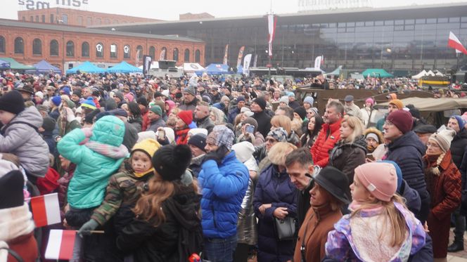 Łódzki Piknik Niepodległościowy. Mieszkańcy świętowali w Manufakturze [ZDJĘCIA]