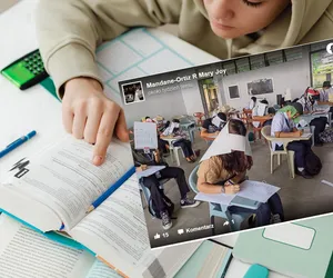 Kazała studentom przyjść w hełmach, aby nie mogli ściągać. Rozwiązanie hitem internetu! [ZDJĘCIA]