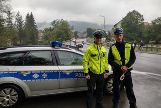 Polsko - słowackie patrole drogówki w Bieszczadach [FOTO]