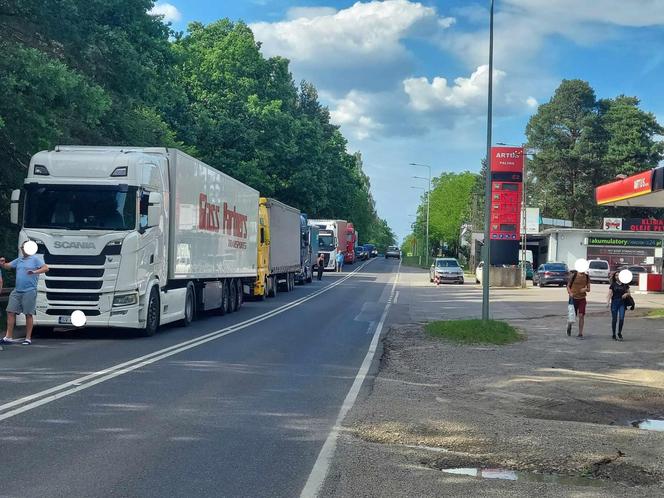 Starachowice. Wypadek ulica Ostrowiecka 