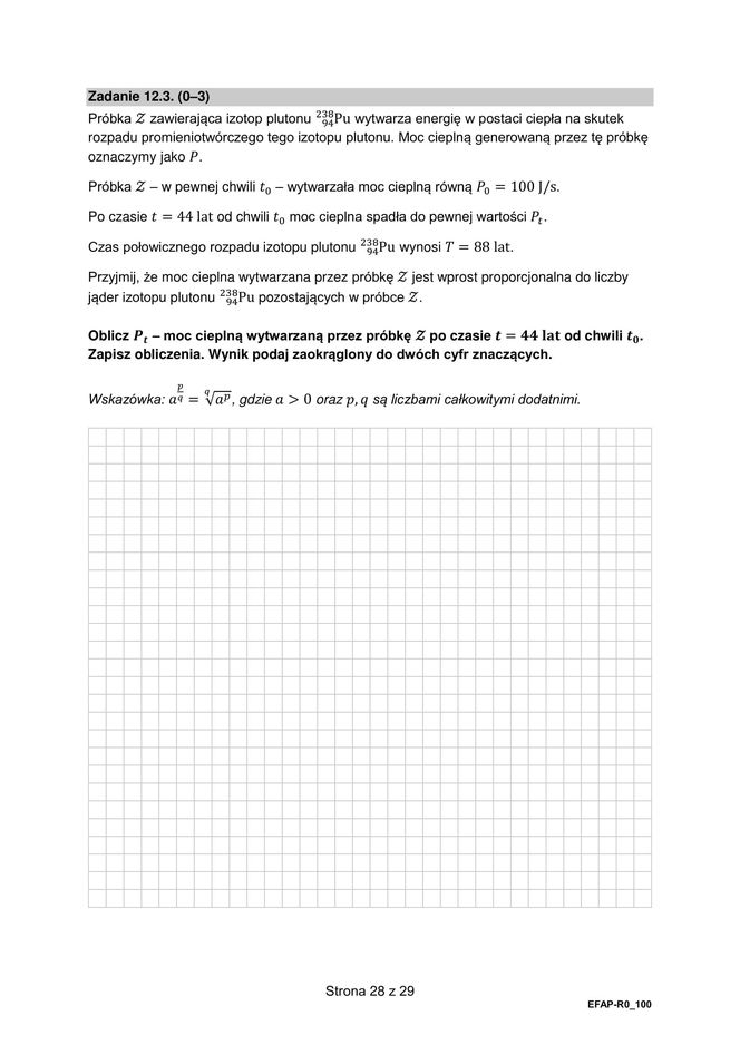 Matura 2025: fizyka 20.05.2025. Arkusze CKE, poziom rozszerzony [Formuła 2015]