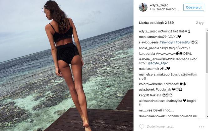 Edyta Zając - piękna żona Rzeźniczaka. Zobacz jej zdjęcia w bikini [GALERIA]