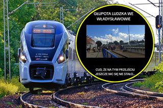 Weszli pod pociąg, bo „się spieszyli”? Mrożące krew w żyłach sceny z Władysławowa