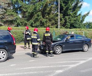 Stłuczka na Radomskiej w Starachowicach