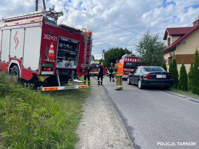  Karol  wjechał pod ciężarówkę hulajnogą elektryczną 