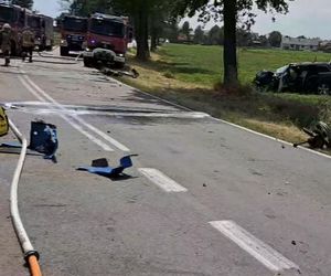 en strażak to prawdziwy bohater! Pan Tomasz ryzykował życiem, by ratować kierowcę z płonącego TIR-a