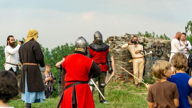 Tarnów: Bitwa o zamek na górze św. Marcina. W ruch poszły miecze i łuki