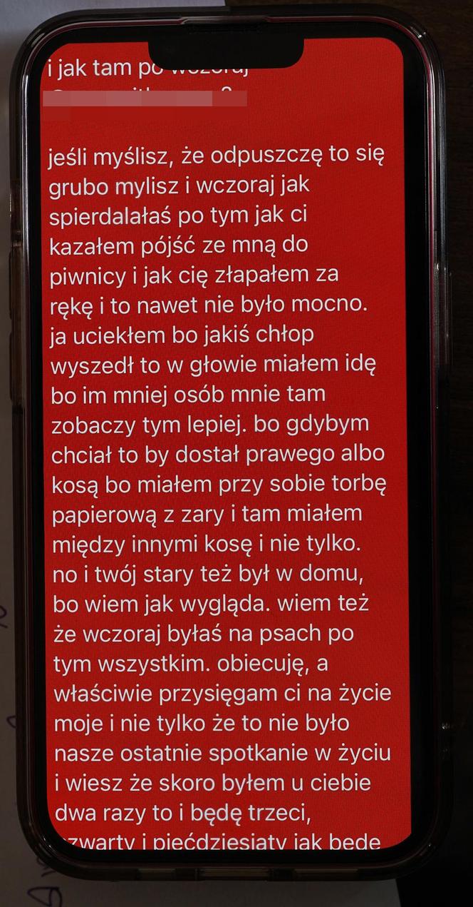 Augustów. Mateusz zamienił życie 18-letniej Julii w piekło. Stalker zatrzymany. Grozi mu 8 lat za kratami