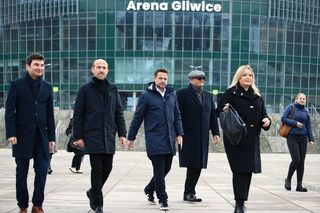 Gliwice. Wizyta Rafała Trzaskowskiego.