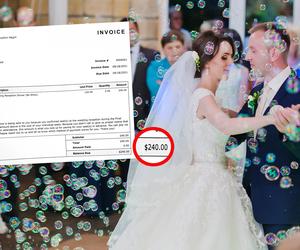 Para młoda wystawiła rachunek weselnikom. Powód?
