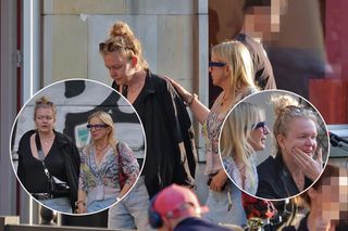 Widawska bez makijażu i Rogalska w świetnej formie. Przekąska, spacerek i plotki! Przyjaciółki zostały przyłapane przez paparazzich