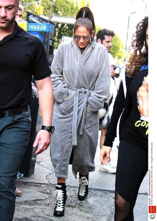 Jennifer Lopez na planie nowego teledysku