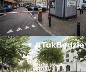 Okolice ul. Sienkiewicza po modernizacji - wizualizacje