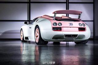 Super puderniczka: Bugatti Veyron Grand Sport Vitesse Cristal Edition - ZDJĘCIA