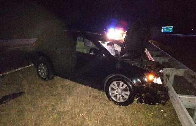 Wypadek na autostradzie A4, sześć osób trafiło do szpitala