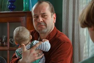 Barwy szczęścia, odcinek 2665. Aleks (Hubert Wiatrowski), Borys (Jakub Wieczorek), Kamilek (Władek Domański)