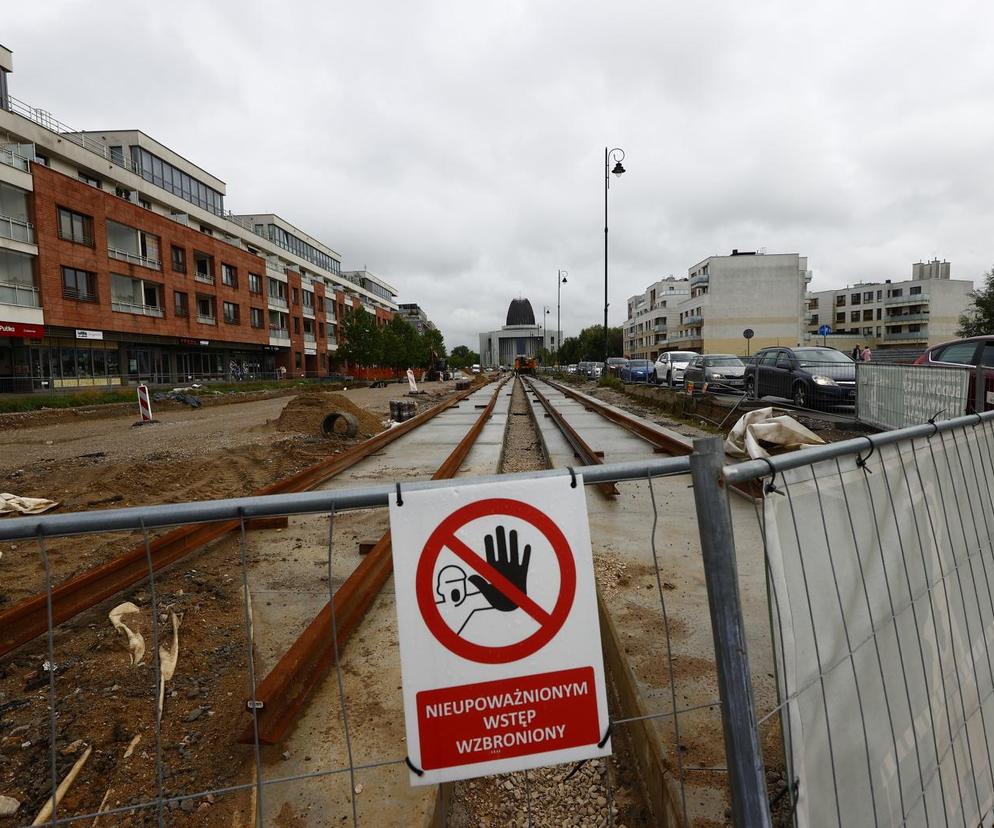 Budowa trasy tramwajowej do Wilanowa wstrzymana! Tak zdecydował sąd