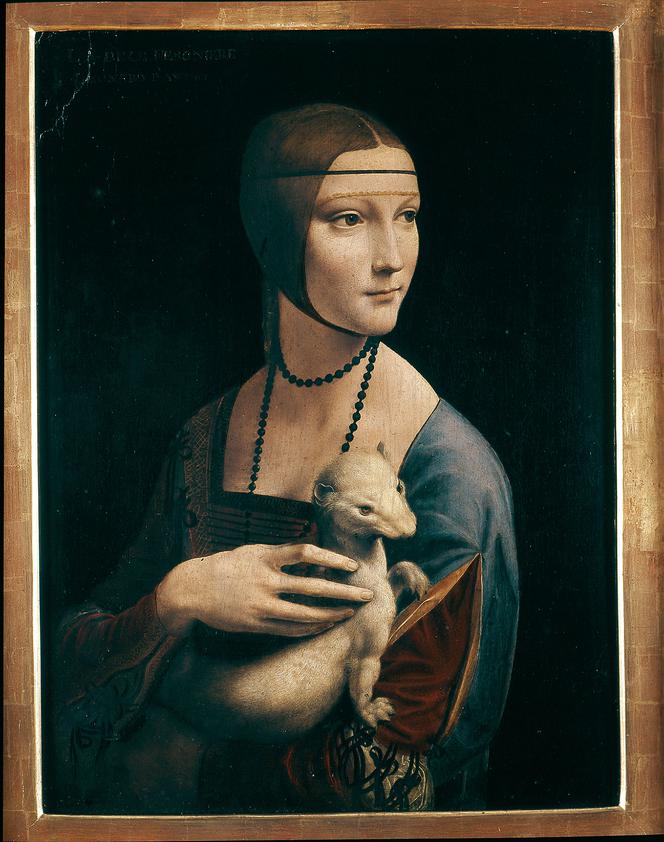 Leonardo da Vinci - Dama z gronostajem ok. 1490 r