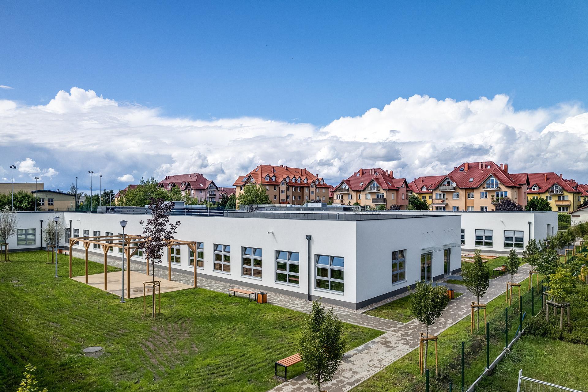 Nowy budynek Zespołu Szkół Ogólnokształcących nr 2 w Gdańsku