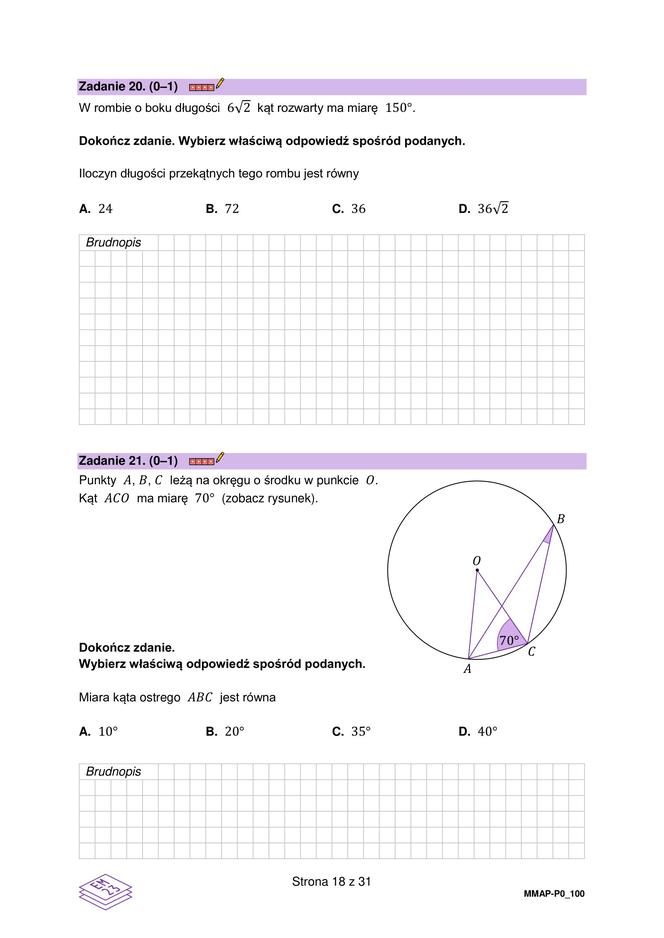 Tak wyglądała matura z matematyki na poziomie podstawowym!