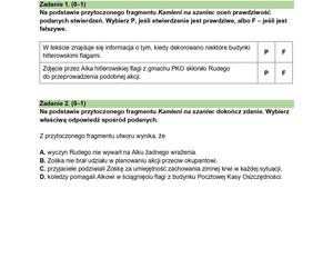 Egzamin ósmoklasisty 2024 - język polski arkusz, zadania