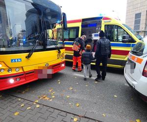 Dantejskie w autobusie. Kilkoro dzieci rannych po gwałtownym hamowaniu