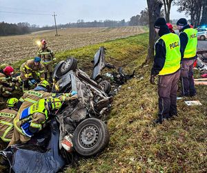 Ostatnia randka Huberta i Mileny. Roztrzaskali się o drzewo. 300 metrów od domu.