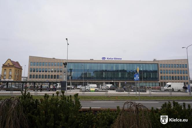 Dworzec kolejowy w Kielcach po modernizacji