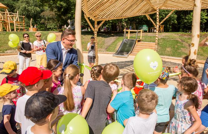 Katowice: W Parku Kościuszki powstał nowy plac zabaw! [ZDJĘCIA]