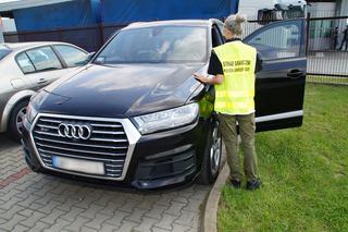 Audi SQ7 warte 230 tys. zł nie wyjechało na Ukrainę. Kradzionego SUV-a odzyskano w Dorohusku