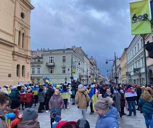 Marsz Pokój dla Ukrainy w Łodzi