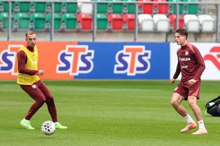 Polacy przygotowują się do meczu eliminacyjnego mistrzostw świata z Litwą