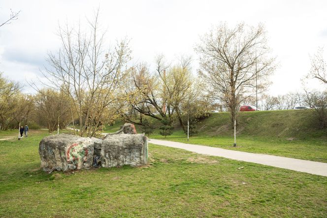 Budowa parku Żerańskiego w Warszawie (kwiecień 2025)