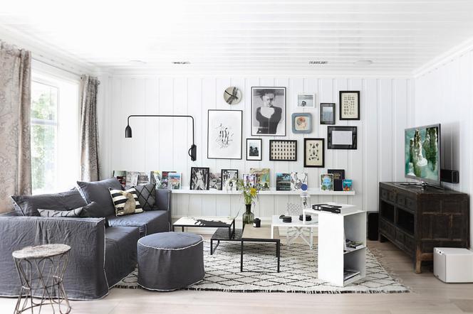 Szara sofa