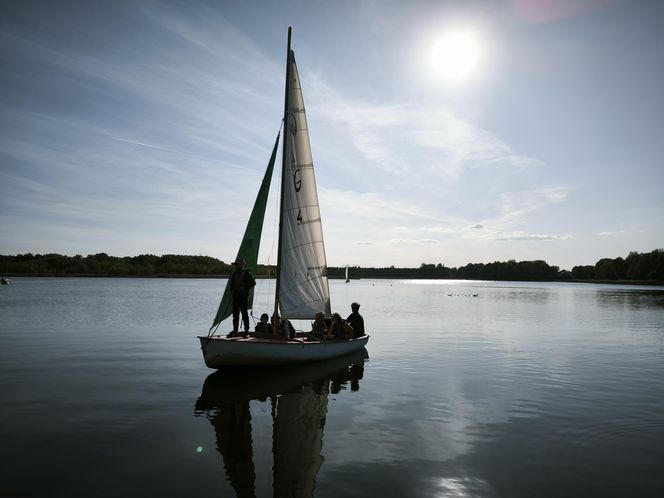 Plaża w Osiecznej przed sezonem letnim 