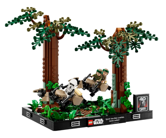 LEGO diorama Star Wars
