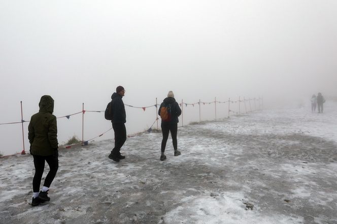 Pierwszy śnieg w Tatrach