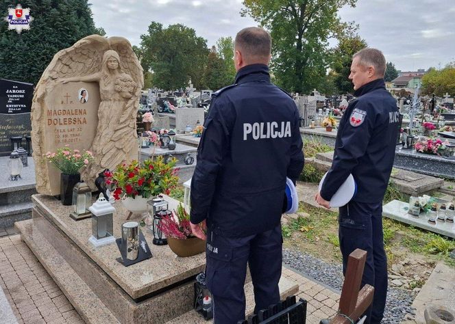 Osiem lat temu zginęła na służbie. Policjanci wspominają st. sierż. Magdalenę Dolebską